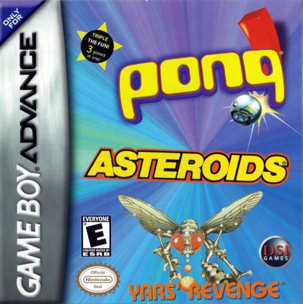 Pong / Asteroids / Yar&#39;s Revenge Loose