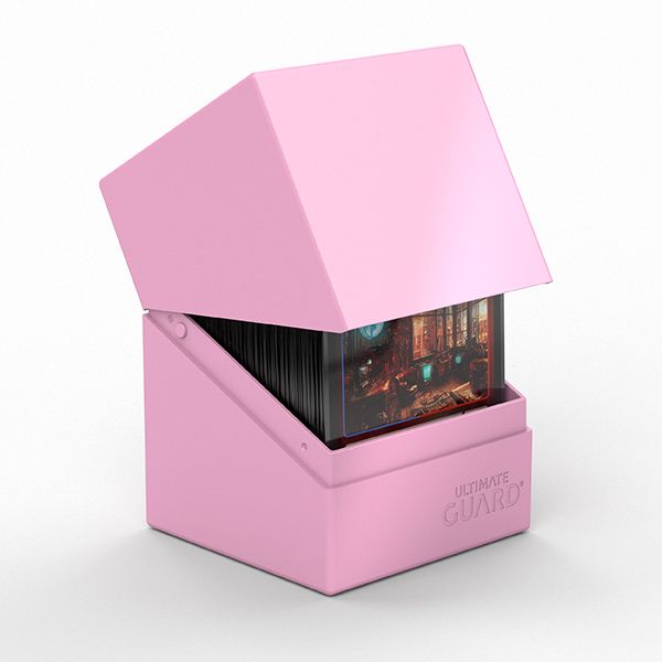 Ultimate Guard Deck Case Boulder 100+: Solid Candy Pink