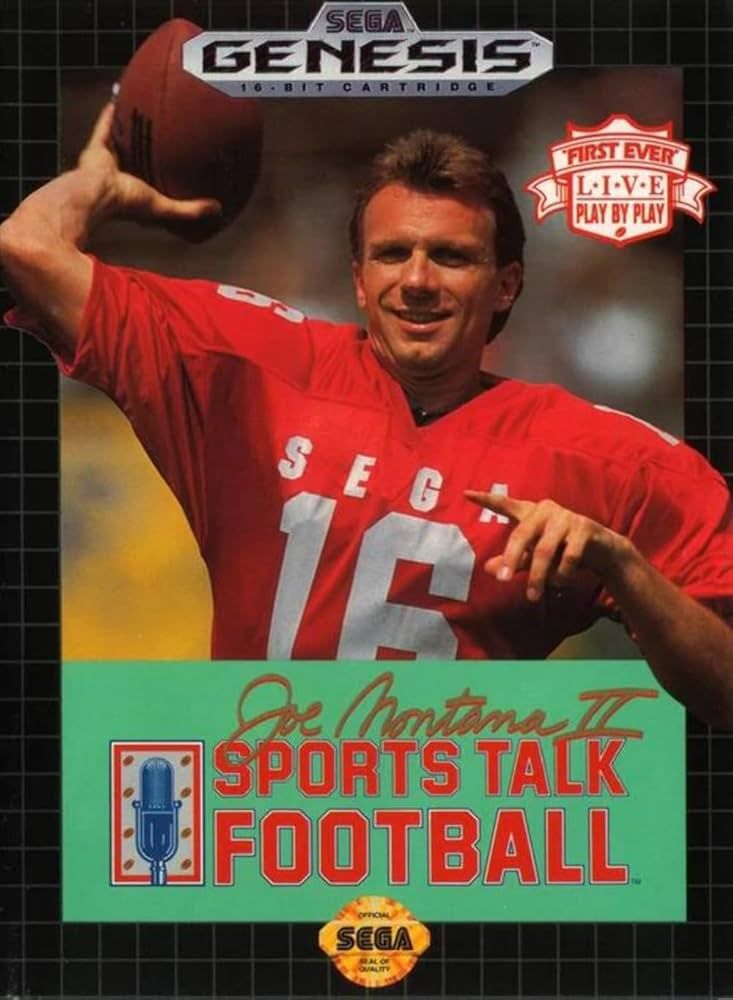 Joe Montana II Sports Talk Football Loose