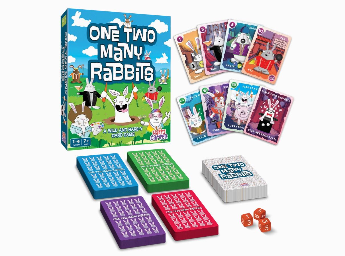 One Two Many Rabbits - A Wild &amp; Harey Card Game
