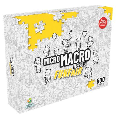 MicroMacro Jigsaw Puzzle - Funfair - EN