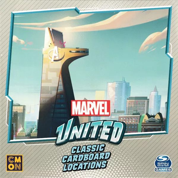MARVEL UNITED: CARDBOARD LOCATIONS (Pre loved)