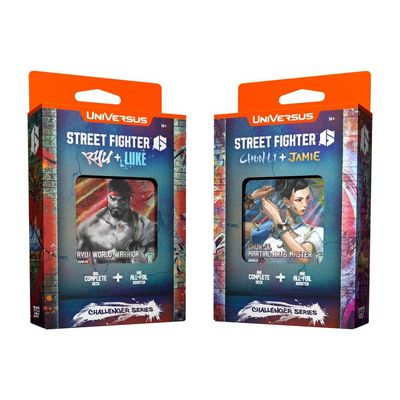 UniVersus CCG: Challenger Series - Street Fighter 6 Deck - Chun-Li &amp; Jamie
