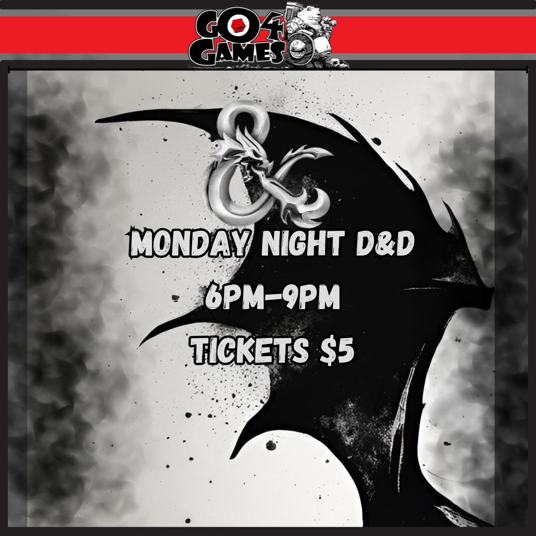 Monday Night D&amp;D 4/14/25