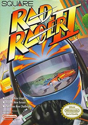 Rad Racer II Loose w/Manual