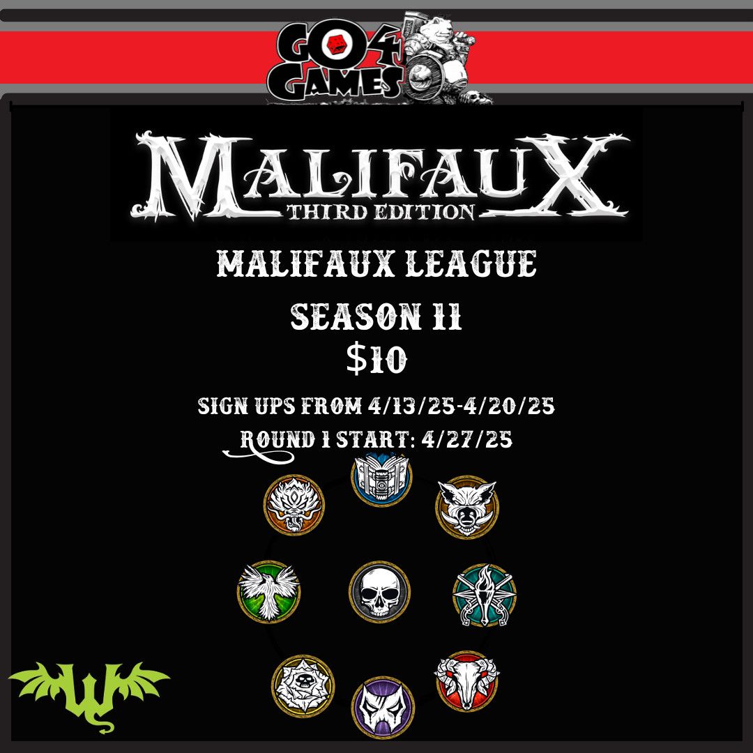 Malifaux League: Season 11