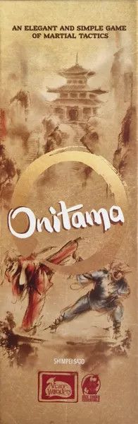 Onitama (Pre loved) Missing one red pawn
