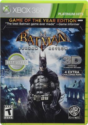 X360: Batman: Arkham Asylum [Game of the Year] Loose