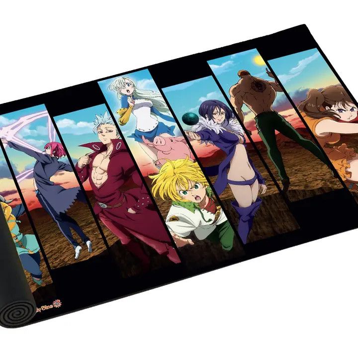 Officially Licensed Seven Deadly Sins Playmat - Heroes Team