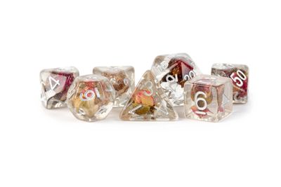 New 13 Inclusion Dice Resin: Rose