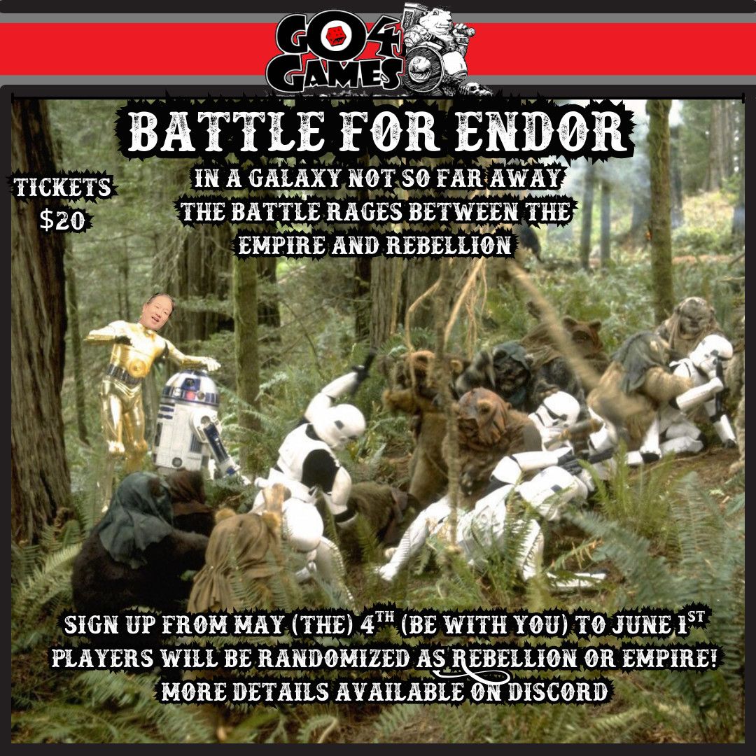 SW:Shatterpoint Battle for Endor Ticket