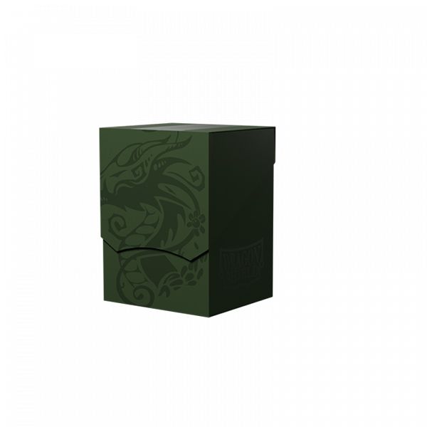 Dragon Shield: Deck Shell Revised- Forest Green/Black