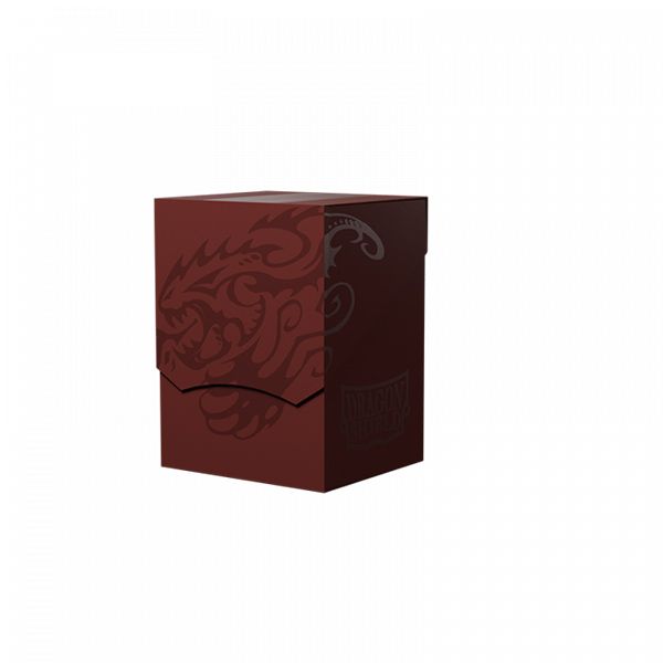 Dragon Shield: Deck Shell Revised- Blood Red/Black