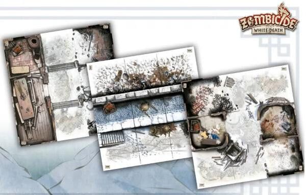 Zombicide: White Death: Extra Tile Set