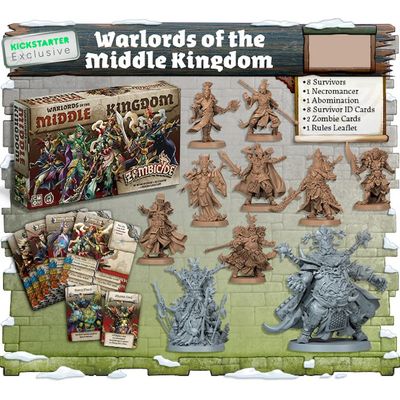 Zombicide: White Death: Warlords of the Middle Kingdom