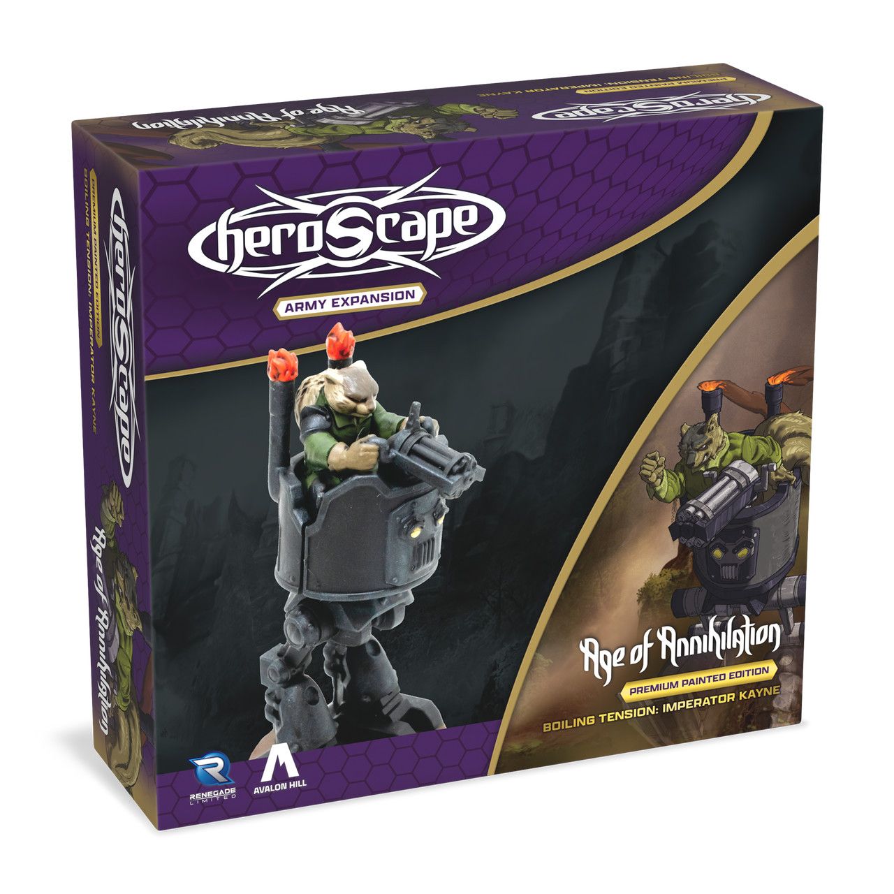 Heroscape: Imperator Kayne Army Expansion Painted