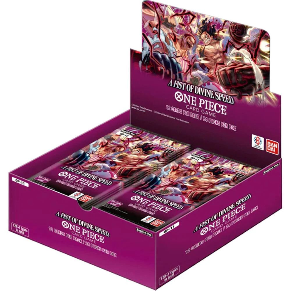 One Piece TCG: Booster Display A Fist of Divine Speed (OP-11)