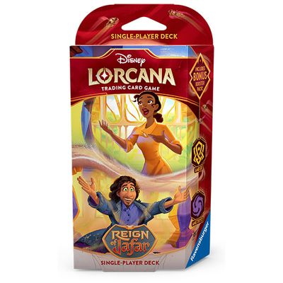 Lorcana TCG: Reign of Jafar - Starter Deck - Amber &amp; Amethyst
