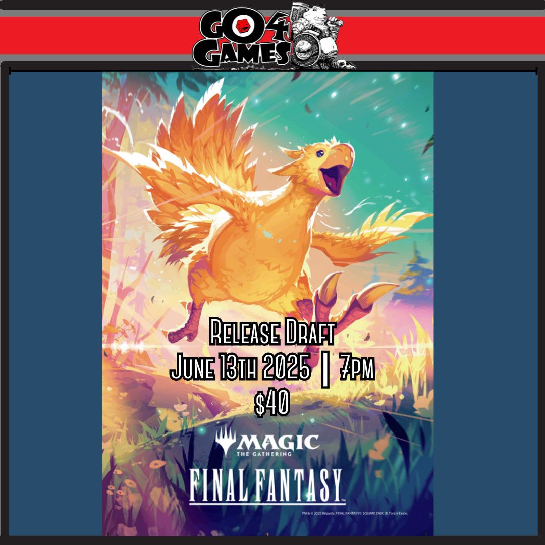 MTG: Final Fantasy Release Draft 6/13/25