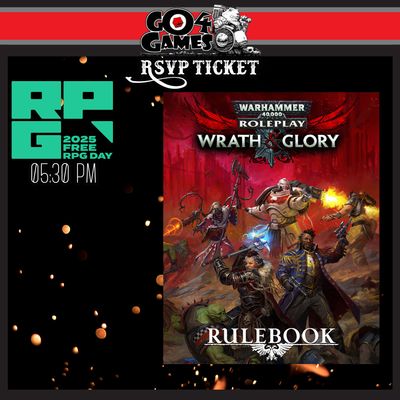 Free RPG Day RSVP: 1730 Wrath &amp; Glory