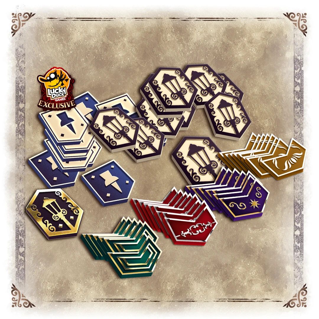 The Dark Quarter - Deluxe Plastic Tokens