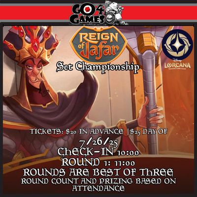 Reign of Jafar Set Championship 7/26/25