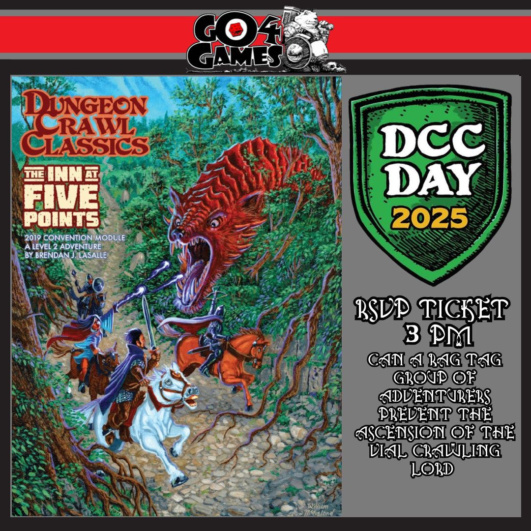 DCC Day RSVP Ticket: The Inn at Five Points 3pm 7/19/25