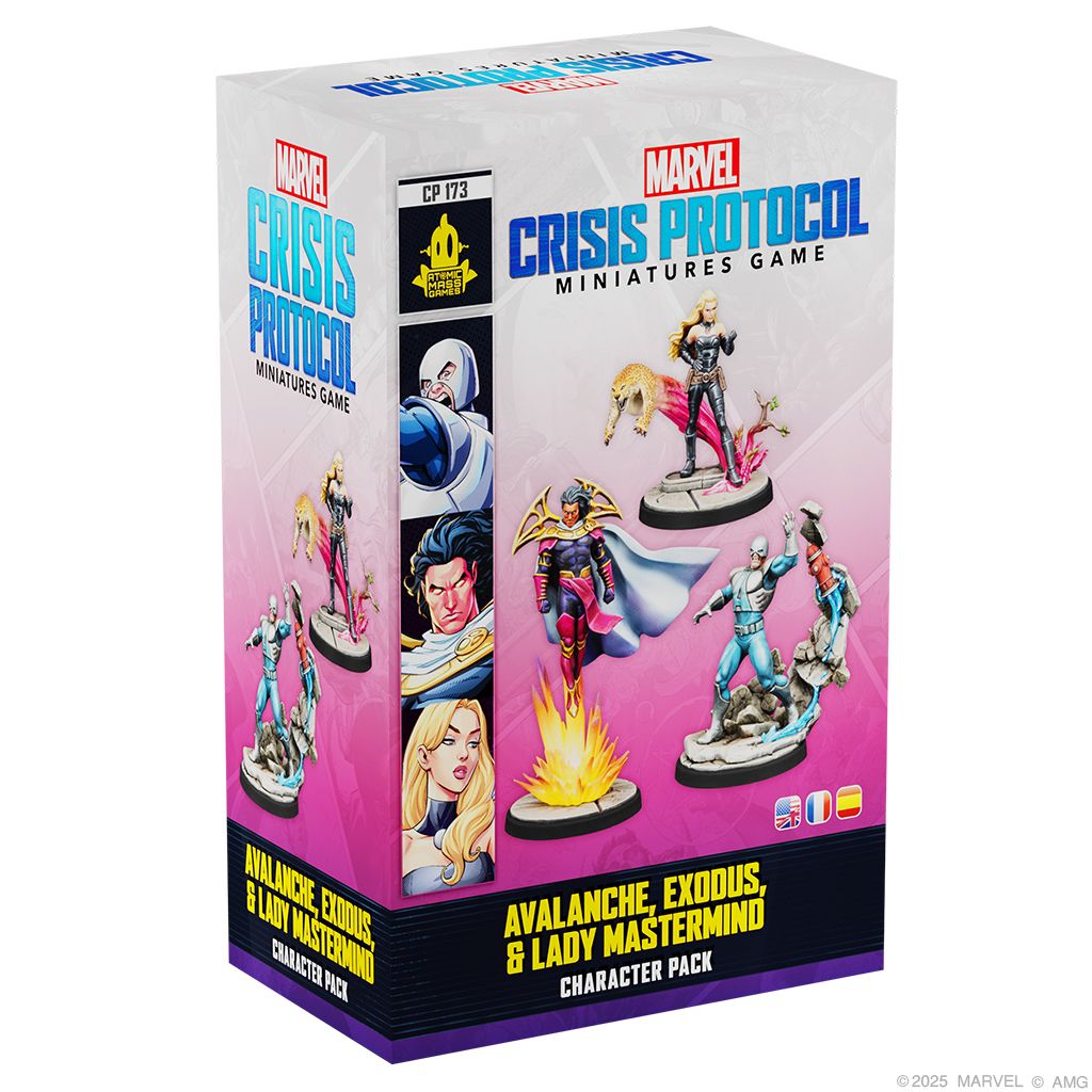 Marvel: Crisis Protocol - Avalanche, Exodus &amp; Lady Mastermind
