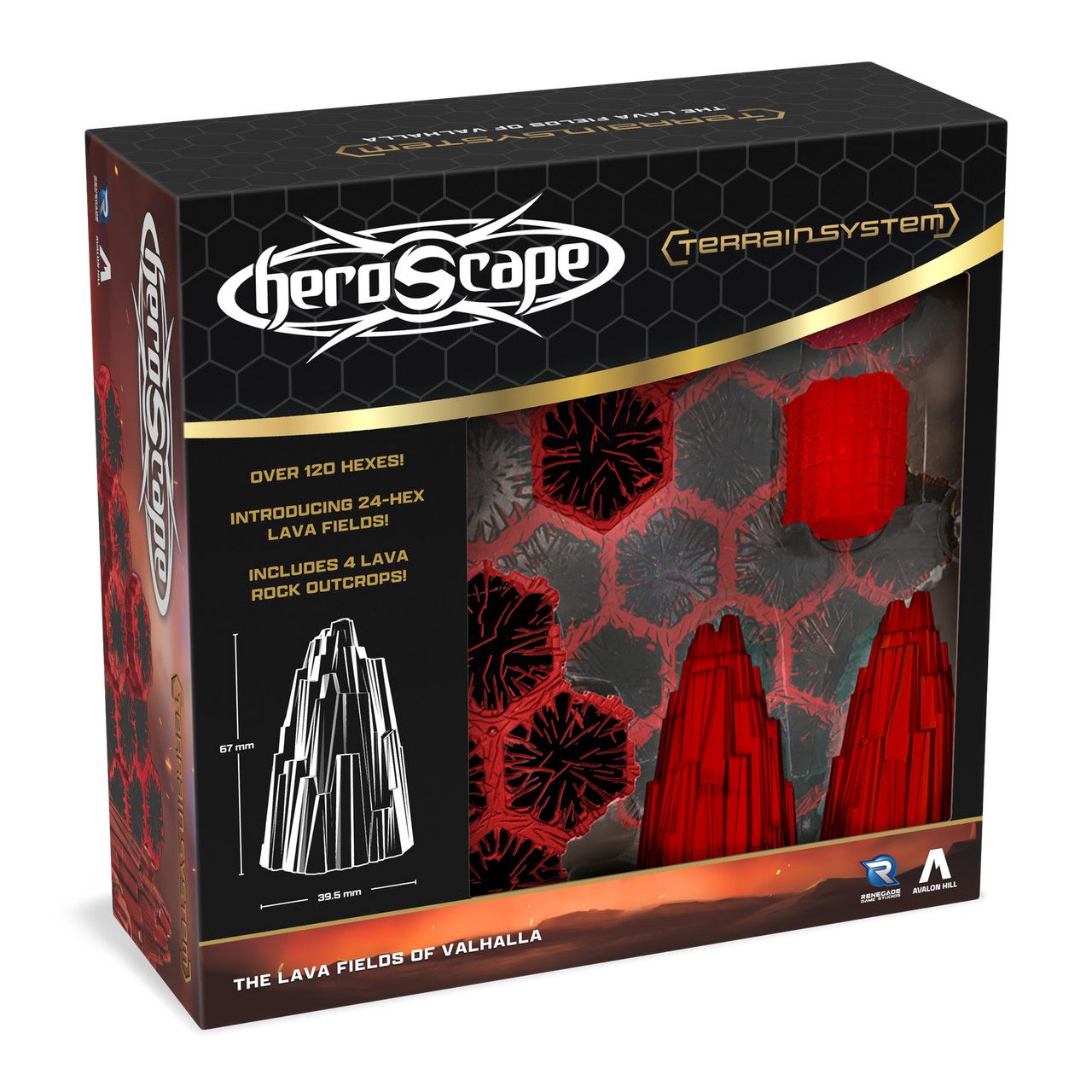 Heroscape: The Lava Fields of Valhalla Terrain Expansion PRE-ORDER