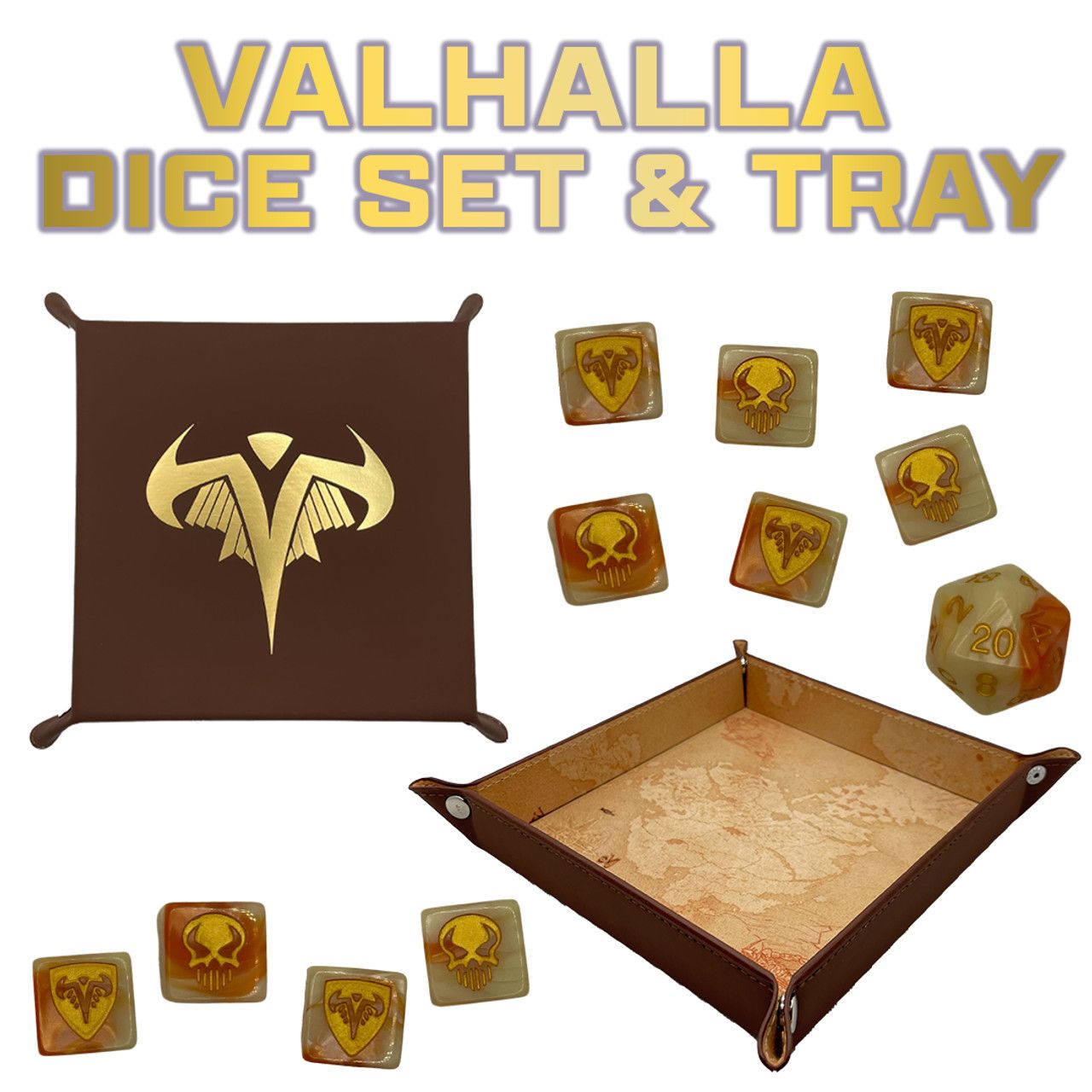Heroscape: Valhalla Dice &amp; Tray Set PRE-ORDER