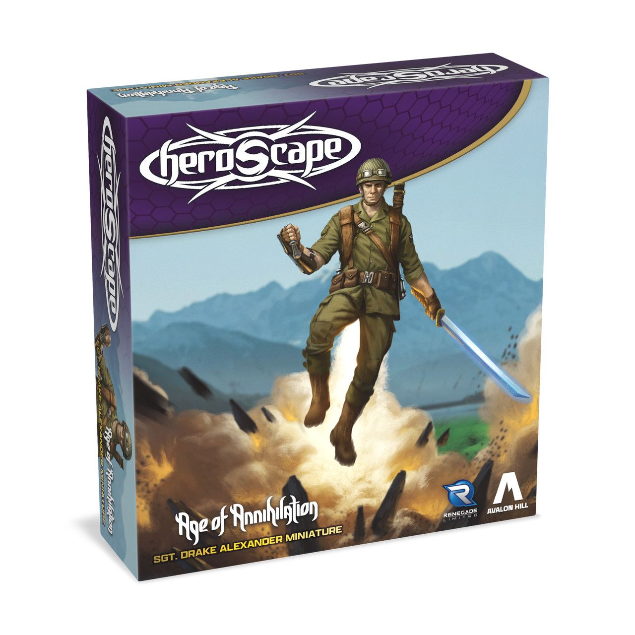 Heroscape: Sgt. Drake Alexander Miniature Promo