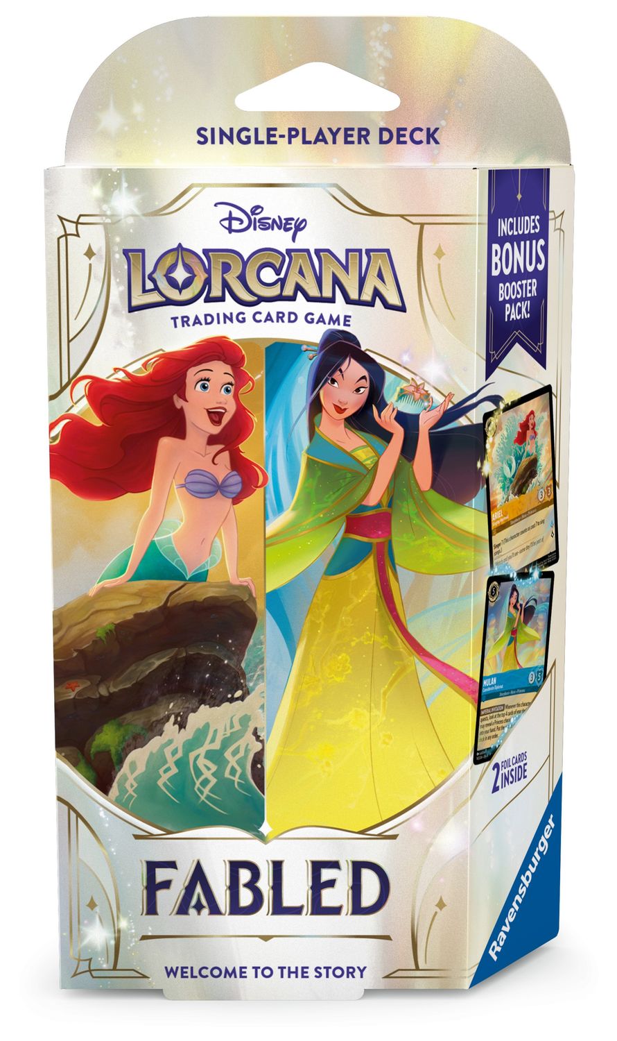 Lorcana TCG: Fabled Starter Amber &amp; Sapphire