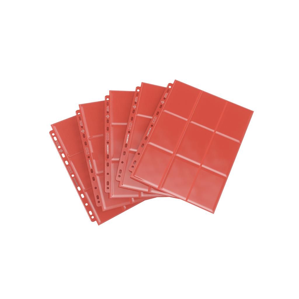 Pages: Sideloading 18-Pocket Pages: Red - Single