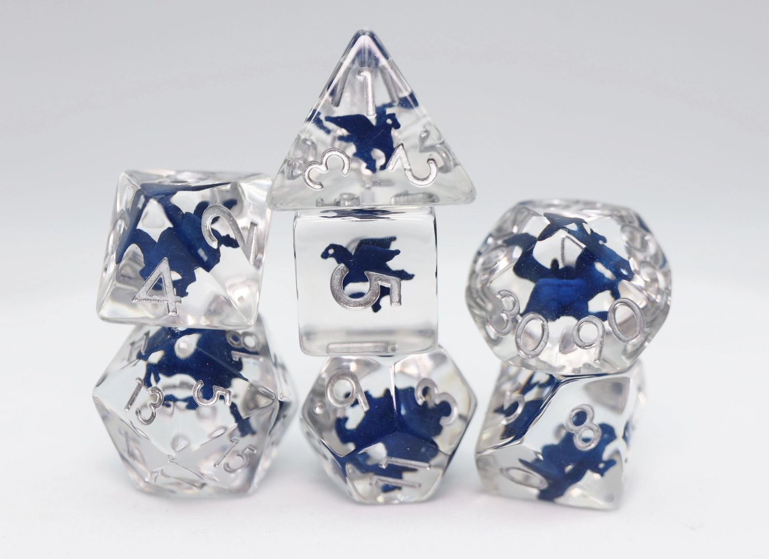 RPG Dice Set (7): Pegasus RPG Dice Set