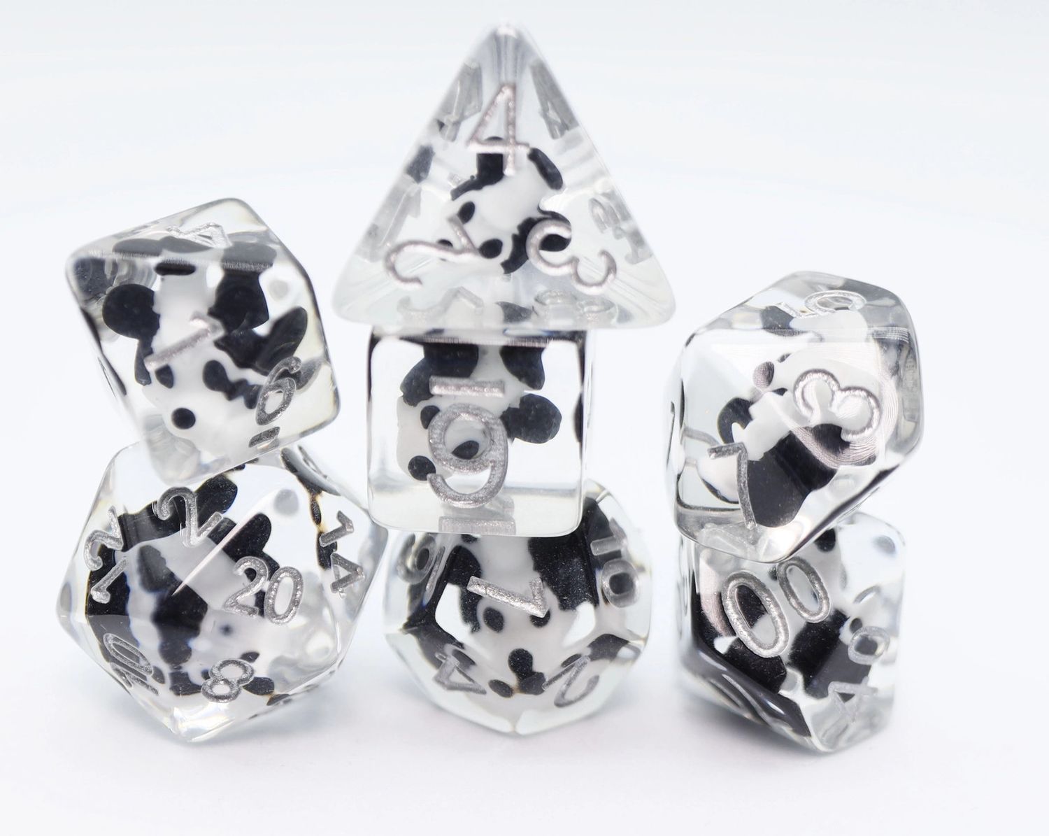 RPG Dice Set (7): Dice Boat Willie Mickey Rpg Dice Set