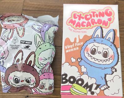 Labubu Style THE MONSTERS Exciting Macarons Bag keychain | single