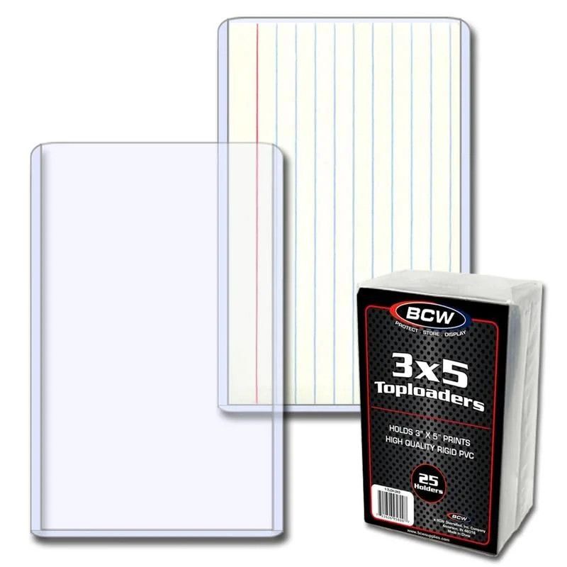 3x5 - Topload Holder (Index Card Size)