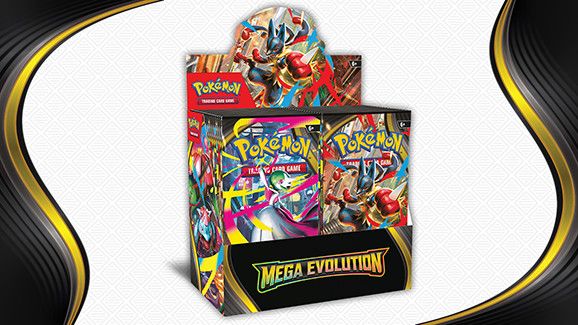 Pokemon TCG: Mega Evolution Booster Display