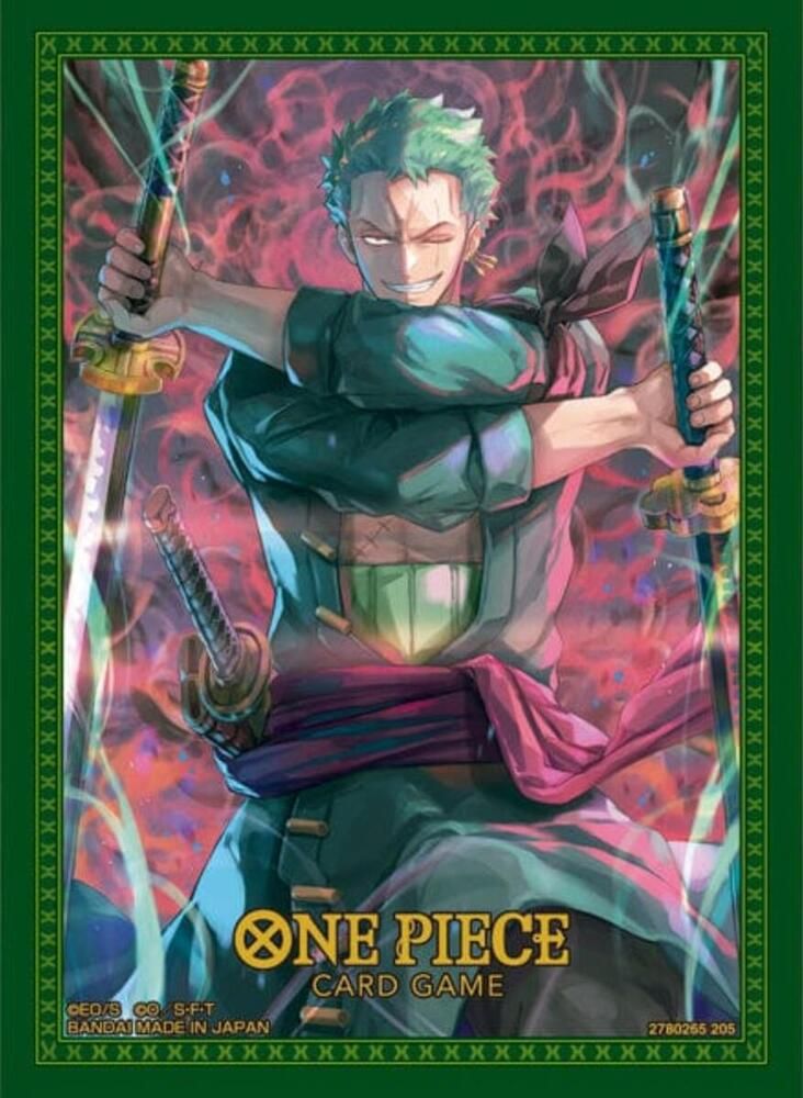 One Piece TCG: Official TCG+ Stores Sleeves Limited Editon V4: Roronoa Zoro