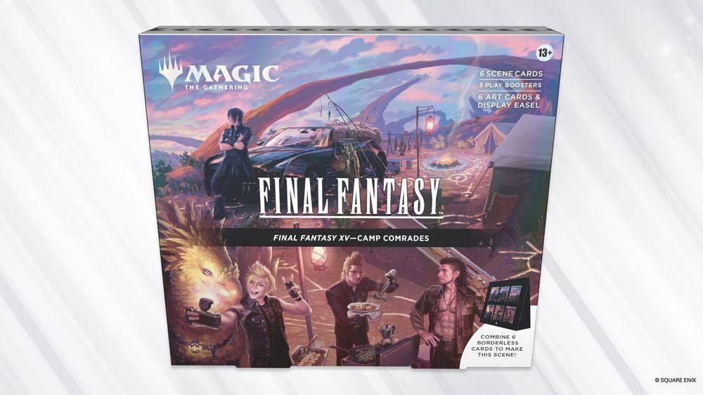 Magic the Gathering CCG: Final Fantasy Scene Box- Camp Comrades