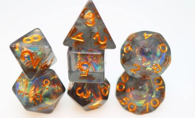 RPG Dice Set: (7-set) Glint of Treasure