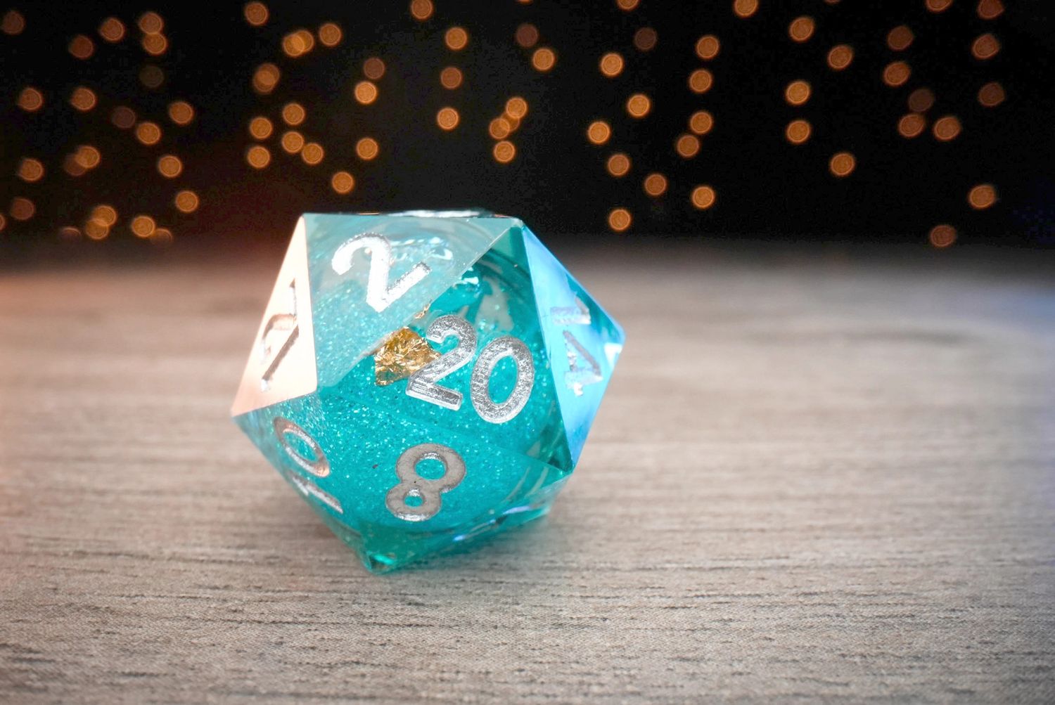 Gen 2 Liquid Core Elixir Dice: Divine Sanctuary (Single D20)