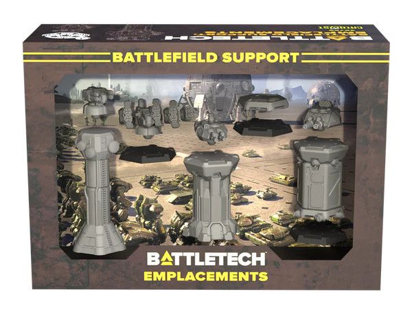 BattleTech: Miniature ForcePack - Battlefield Support Emplacements