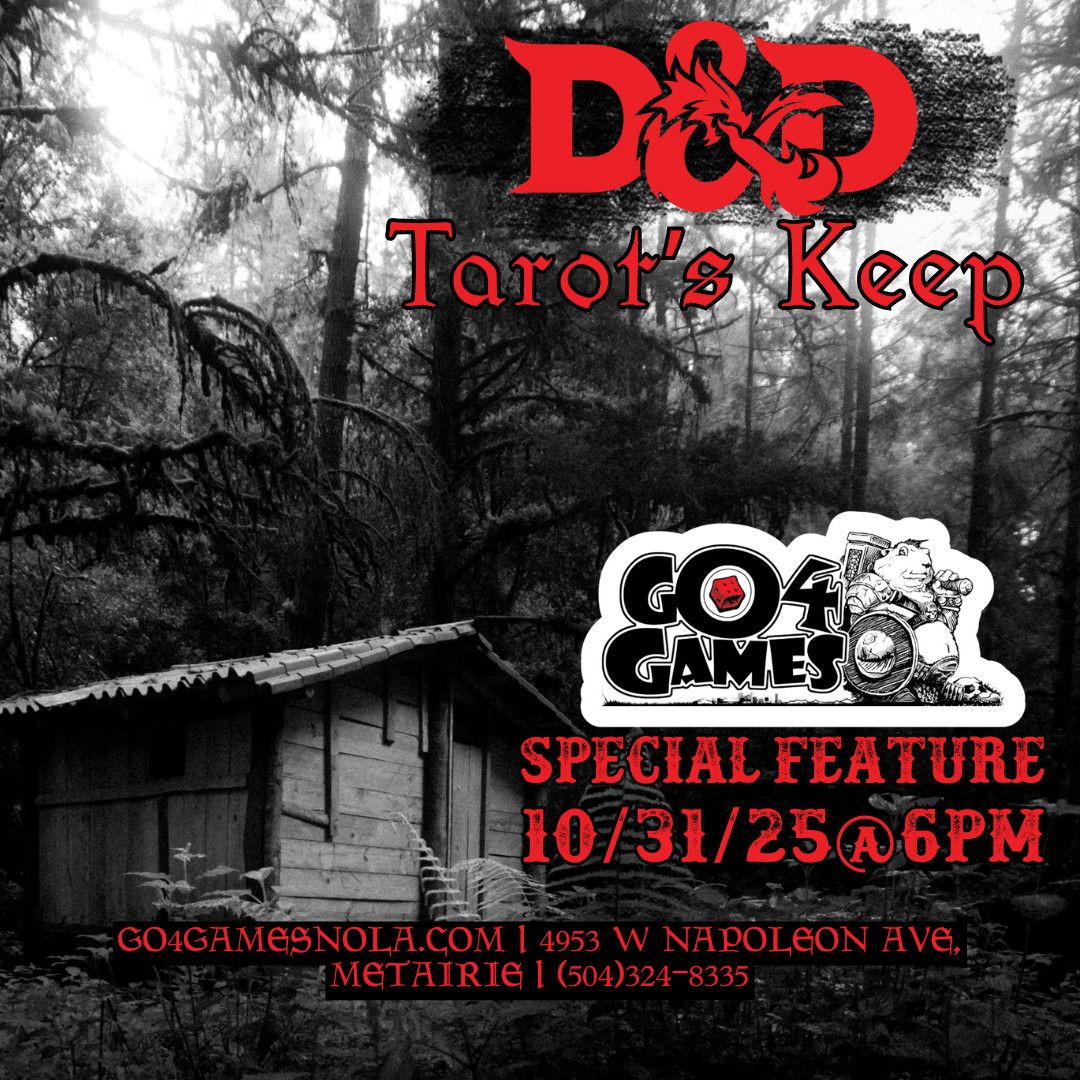 Halloween Special: D&amp;D 5e Tarot&#39;s Keep