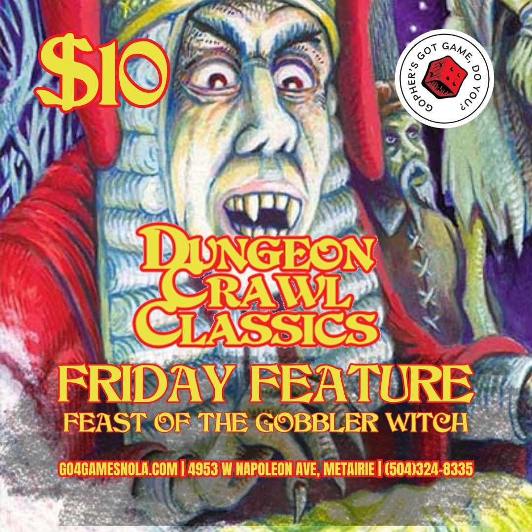 Friday Feature: Dungeon Crawl Classic - Feast of the Gobbler Witch 11/14/25