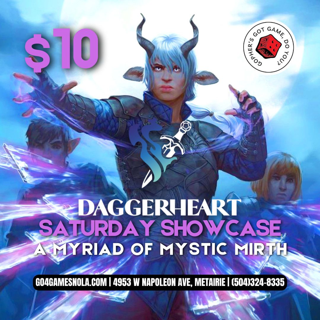 Saturday Showing: Daggerheart - A Myriad of Mystic Mirth 11/8/25