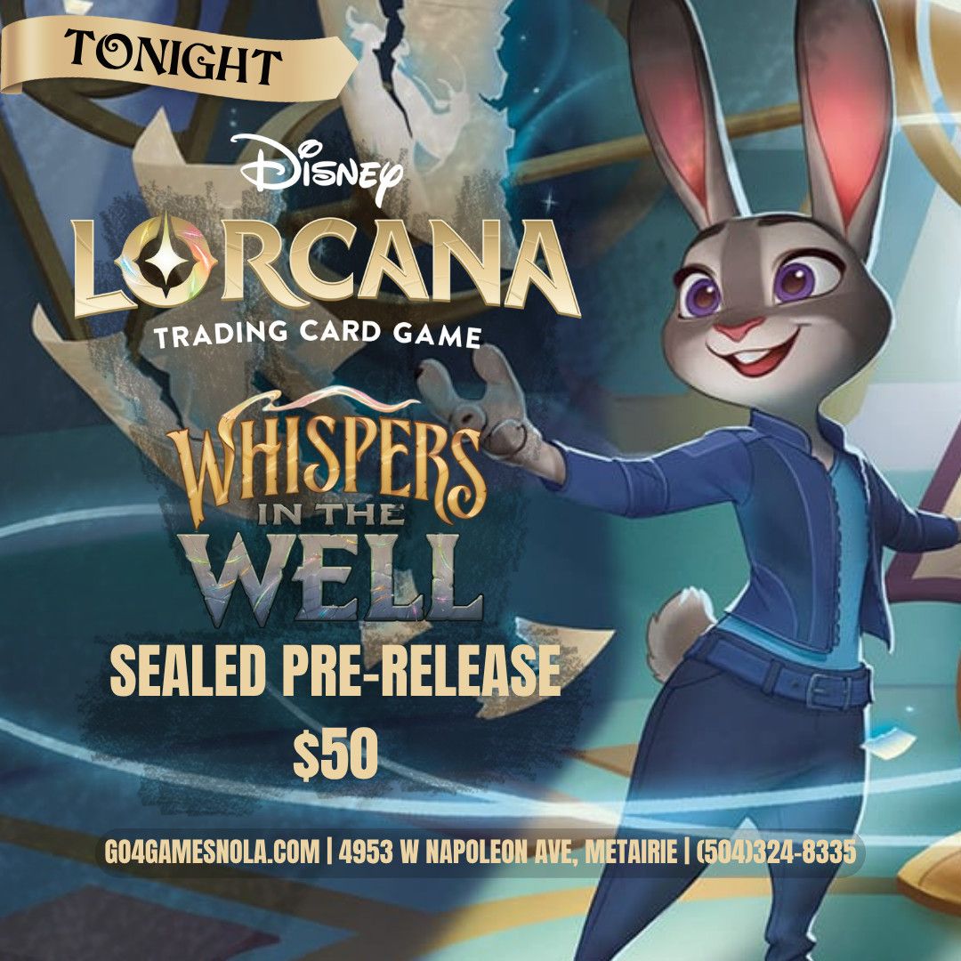 Go 4 Games Whispers in the Well Prerelease 11/7/25