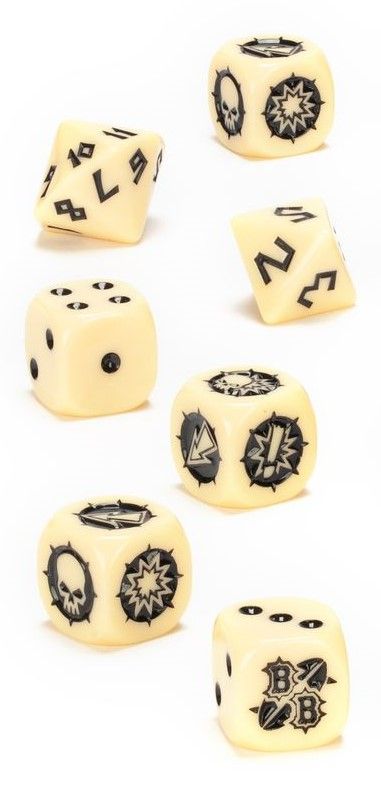 Blood Bowl: Tomb Kings Team Dice Set