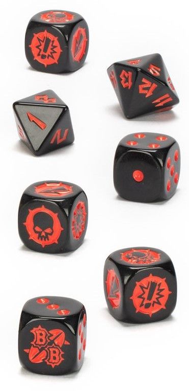 Blood Bowl: Bretonnian Team Dice Set