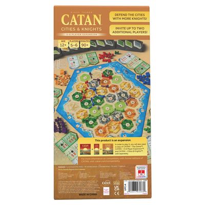 Catan: Cities &amp; Knights: 5-6 Player Expansion 6th Edition